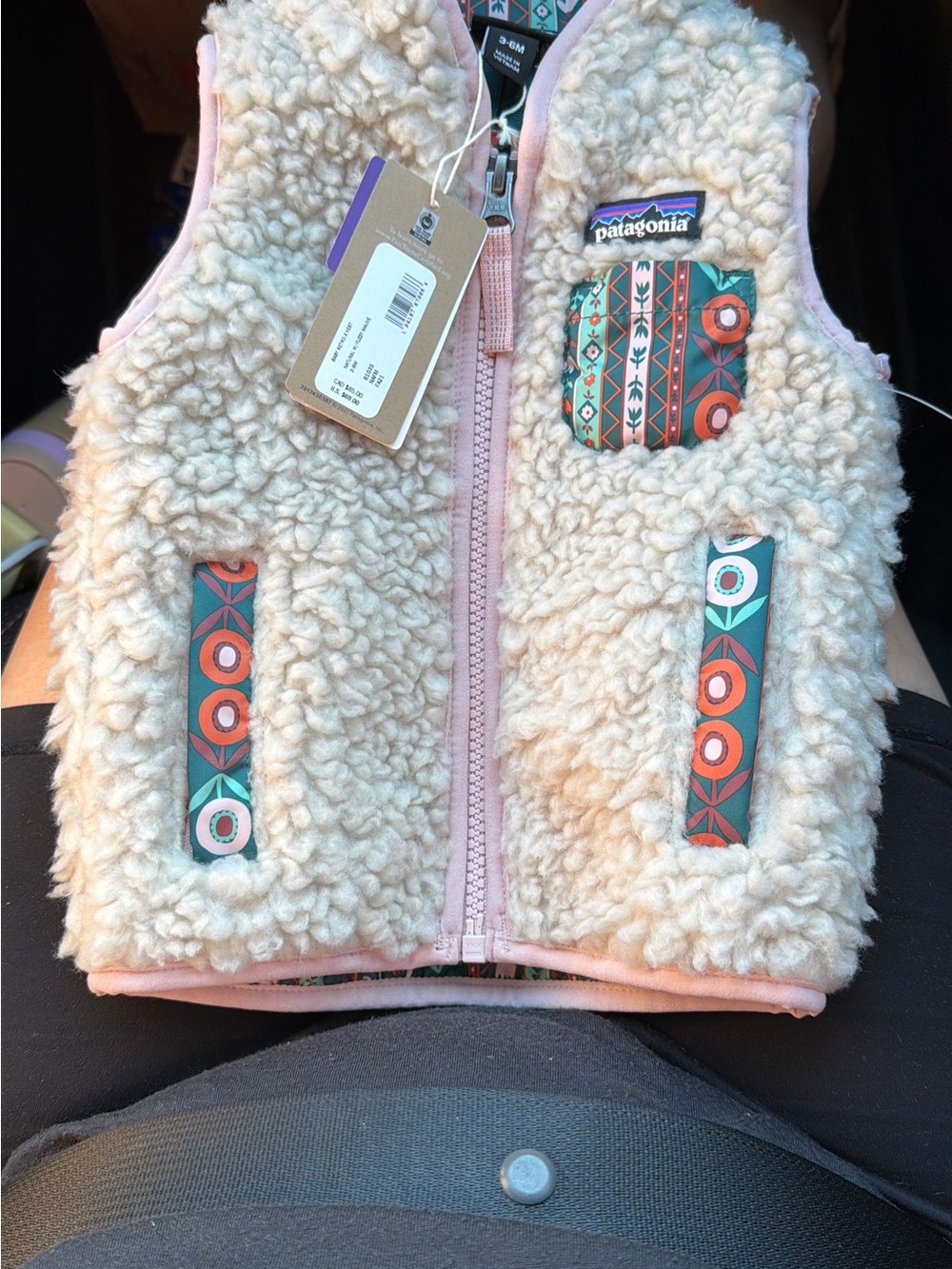 Patagonia Baby Retro -X Vest size 3-6 month
